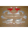 HONDA CBR 600 F4 YEAR 2000 SILVER/RED