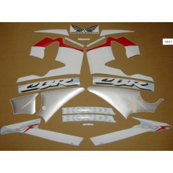 HONDA CBR 600 F4 2001 RED/BLUE/WHITE VERSION STICKER SET