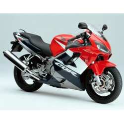 HONDA CBR 600 F4 2002 ROJO/AZUL/ROJO VERSION STICKER SET