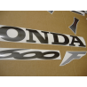 HONDA CBR 600 F4 2005 TITANIUM/SILVER VERSION STICKER SET