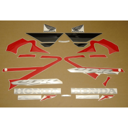 HONDA CBR 600 F4 2006 - RED/BLACK VERSION STICKER SET