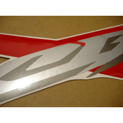 HONDA CBR 600 F4 2006 VERSION ROJO/NEGRO STICKER SET