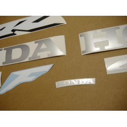 HONDA CBR 600 F4 2006 - SILVER/BLACK VERSION STICKER SET