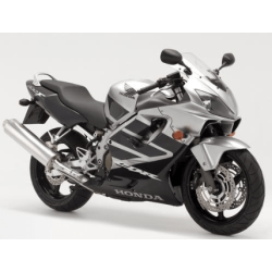 HONDA CBR 600 F4 2006 VERSION PLATA/NEGRO STICKER SET