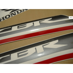 Stickers for HONDA CBR 600F 2012 BLANCO/NEGRO