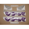 STICKERS SET HONDA VFR 750 1995 BLACK VERSION