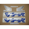 STICKERS SET HONDA VFR 750 1996 VERSION AZUL OSCURO