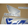 STICKERS SET HONDA VFR 750 1996 VERSION AZUL OSCURO