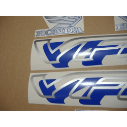 STICKERS SET HONDA VFR 750 1996 VERSION AZUL OSCURO