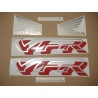 STICKERS SET HONDA VFR 750 1997 BLACK VERSION