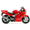 STICKERS SET HONDA VFR 800I 1998 VERSION EUROPEA ROJO