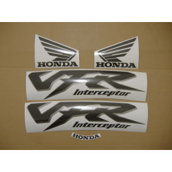 STICKERS SET HONDA VFR 800I YEAR 1998 SILVER US VERSION