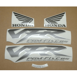 STICKERS SET HONDA VFR 800I YEAR 1999 BLACK EUROPEAN VERSION