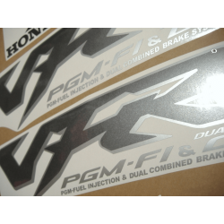 STICKERS SET HONDA VFR 800I YEAR 1999 BLACK EUROPEAN VERSION