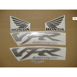 STICKERS SET HONDA VFR 800I YEAR 1999 BLACK US VERSION