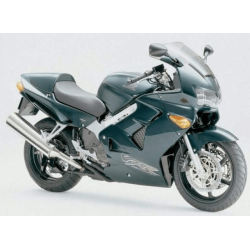 STICKERS SET HONDA VFR 800I YEAR 1999 GREEN EUROPEAN VERSION