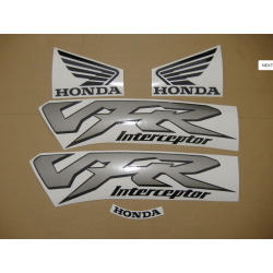 STICKERS SET HONDA VFR 800I YEAR 1999 YELLOW US VERSION