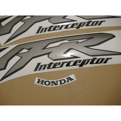 STICKERS SET HONDA VFR 800I YEAR 1999 YELLOW US VERSION