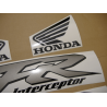 STICKERS SET HONDA VFR 800I YEAR 1999 YELLOW US VERSION