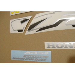 STICKERS SET HONDA VFR 800I AÑO 2002 VERSION NEGRO
