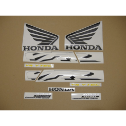 STICKERS SET HONDA VFR 800I YEAR 2002 VERSION ROJO