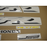 STICKERS SET HONDA VFR 800I YEAR 2002 VERSION ROJO