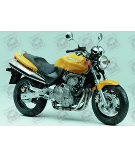 STICKERS SET HONDA CB600F HORNET YEAR 1999 YELLOW VERSION (Compatible Product)