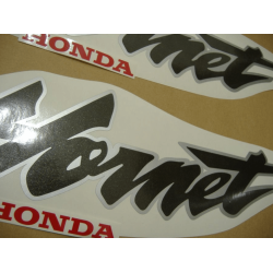 STICKERS SET HONDA CB600F HORNET YEAR 2000 BLACK VERSION