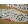 STICKERS SET HONDA CB600F HORNET YEAR 2001 VERSION AZUL