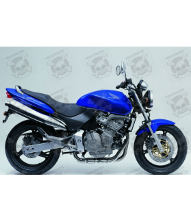 STICKERS SET HONDA CB600F HORNET YEAR 2002 BLUE VERSION (Compatible Product)