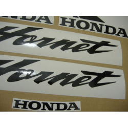 STICKERS SET HONDA CB600F HORNET YEAR 2002 WHITE VERSION