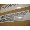 STICKERS SET HONDA CB600F HORNET YEAR 2011 BLACK VERSION