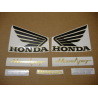 STICKERS SET HONDA CB600F HORNET YEAR 2012 BLACK VERSION