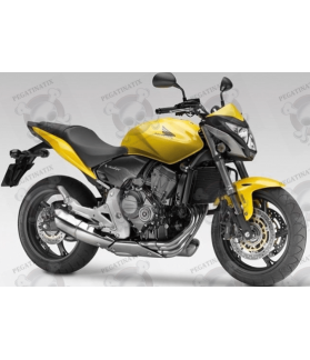 STICKERS SET HONDA CB600F HORNET AÑO 2012 YELLOW VERSION (Producto compatible)