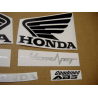 STICKERS SET HONDA CB600F HORNET YEAR 2013 WHITE VERSION
