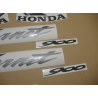 STICKERS SET HONDA CB900F HORNET AÑO 2006 VERSION PLATA