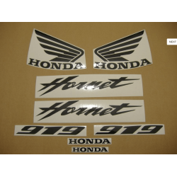 STICKER SET HONDA CB919F HORNET YEAR 2005 SILVER VERSION