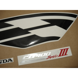STICKER SET HONDA CB 400 YEAR 2005 SILVER VERSION