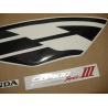 STICKER SET HONDA CB 400 YEAR 2005 SILVER VERSION