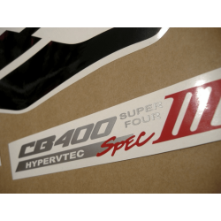 STICKER SET HONDA CB 400 YEAR 2005 SILVER VERSION