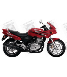 STICKER SET HONDA CB 500S YEAR 1999 RED VERSION (Compatible Product)