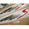 STICKER SET HONDA CB 600S AÑO 2003 VERSION PLATA