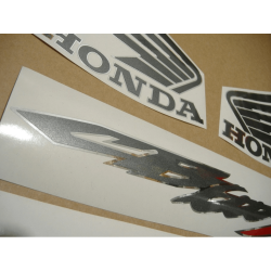 STICKER SET HONDA CB 600S AÑO 2003 VERSION PLATA