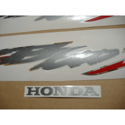 STICKER SET HONDA CB 600S AÑO 2003 VERSION PLATA