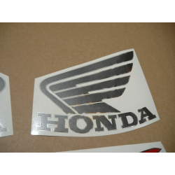 STICKER SET HONDA CB 600S AÑO 2003 VERSION PLATA