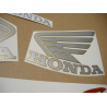 STICKER SET HONDA CB 600S AÑO 2003 VERSION PLATA