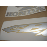 STICKER SET HONDA CB 600S AÑO 2003 VERSION PLATA