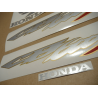 STICKER SET HONDA CB 600S AÑO 2003 VERSION PLATA
