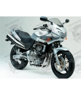 STICKER SET HONDA HORNET 600S YEAR 2002 SILVER VERSION (Compatible Product)