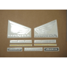 STICKER SET HONDA CBF 600N YEAR 2004 SILVER VERSION